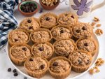 Banana-Chocolate-Chip-Millet-Muffins-700×525
