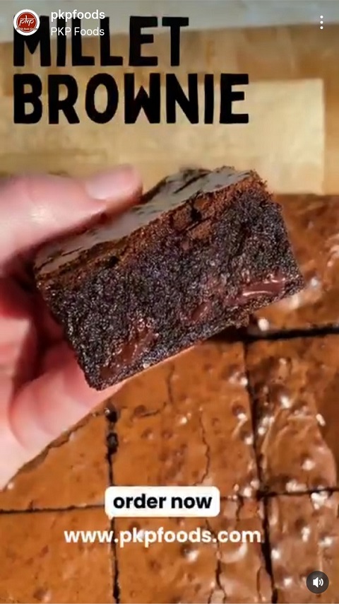 millet brownie